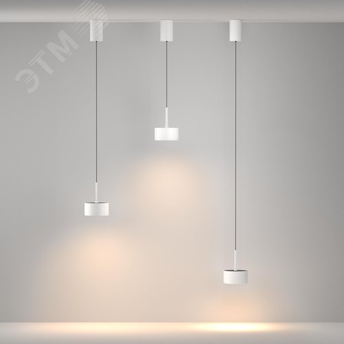 Светильник подвесной Glare LED 12W Белый - фото 7