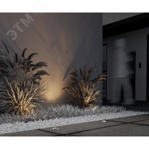 Светильник встраиваемый Outdoor Flash IP 67 LED 3W 3000 K Серебро - фото 5