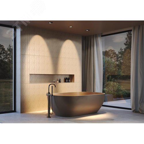 Светильник встраиваемый Lens Черный - фото 3