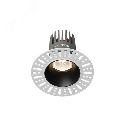 Светильник встраиваемый Dip DL124-10W-4K-TRS-B Черный - фото 1