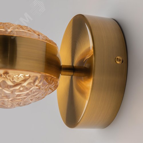 Светильник настенный (бра) Maytoni MOD299WL-L10BS3K Латунь - фото 8