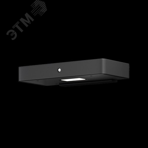 Светильник настенный (бра) Outdoor Pir IP 54 LED 2W 3000 K Графит - фото 3