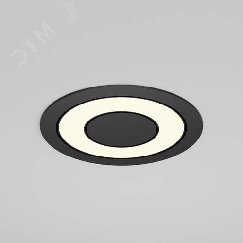 Светильник встраиваемый Vector DL102-12W3K-B Черный - фото 4