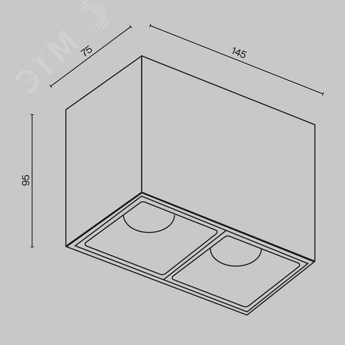 Светильник потолочный Alfa LED LED 24W Белый - фото 4
