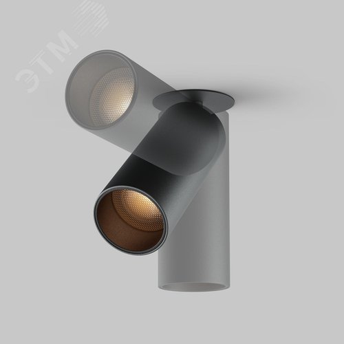 Светильник встраиваемый FOCUS LED C053CL-L12W2.7K-W-B Черный - фото 4