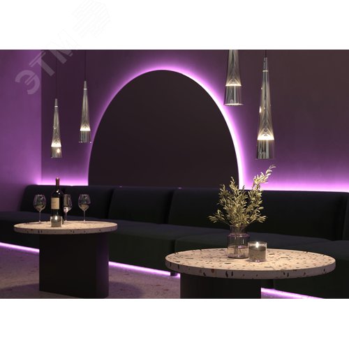 Лента светодиодная 12В 5050 7,2Вт/м RGB 5м IP20 - фото 3