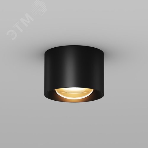 Светильник потолочный Outdoor Lumina IP 65 LED 7W 3000 K Черный - фото 5