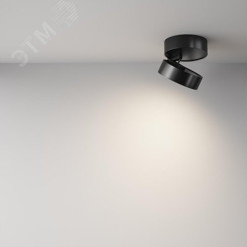 Светильник потолочный Onda LED 18W Черный - фото 5