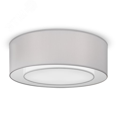 Светильник потолочный Bergamo E27х3 Хром - фото 4