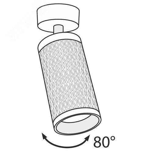 Светильник потолочный Focus Design GU10х1 Черный - фото 5