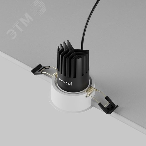 Светильник встраиваемый Dip DL115-10W-4K-W Белый - фото 3