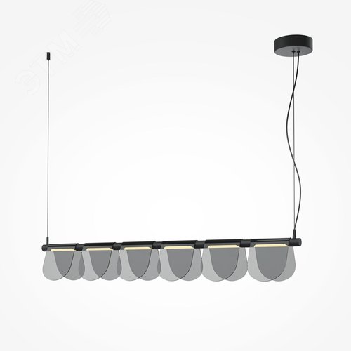 Светильник подвесной Fluffy LED 30W Черный - фото 5