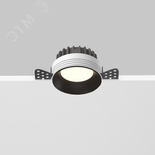 Светильник встраиваемый Okno DL055-8W3-4-6K-TRS-B Черный - фото 3