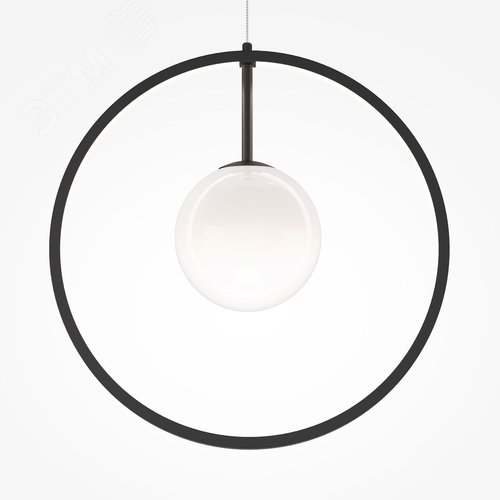 Светильник подвесной Paparazzi LED 12W Черный - фото 4