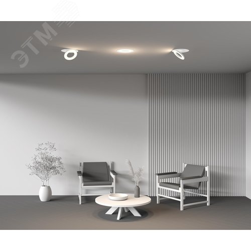 Светильник встраиваемый Vector DL102-12W3K-W Белый - фото 8