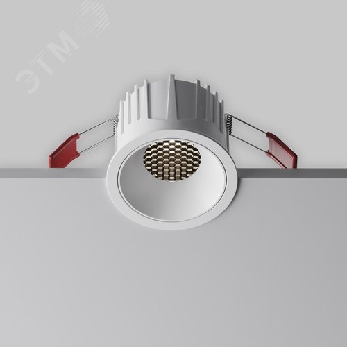 Светильник встраиваемый Downlight Alfa LED 4000K 15Вт 60 град IP20 CRI90 Белый круглый 63х85мм 1630Лм - фото 3
