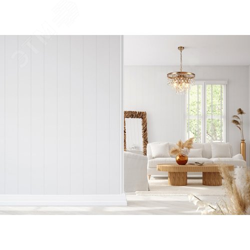 Светильник подвесной Linn E14х5х40W Золото - фото 3