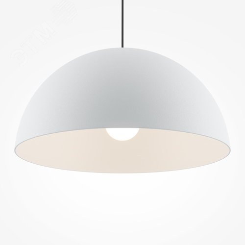 Светильник подвесной Basic colors E27х1х40W Белый - фото 5