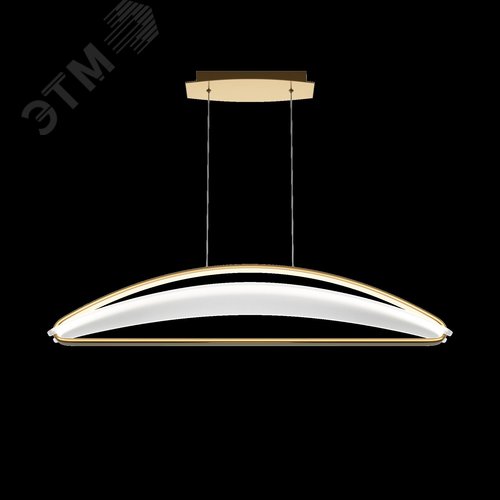 Светильник подвесной Breeze LED 34W Латунь - фото 3