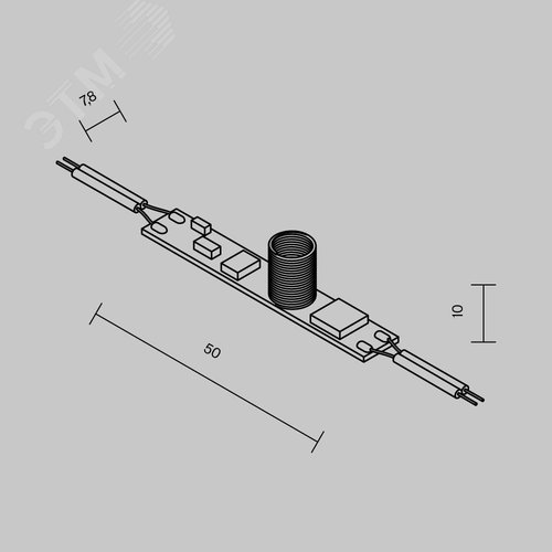 Диммер 12-24VDC 3A - фото 3