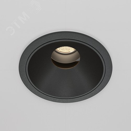Светильник встраиваемый Wise DL057-10W4K-B Черный - фото 4