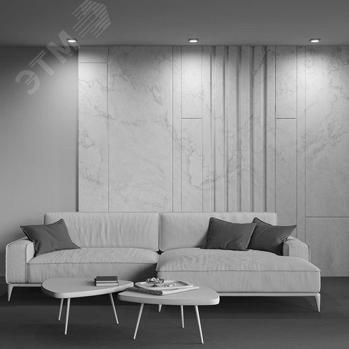 Светильник встраиваемый Hoop Черный - фото 5