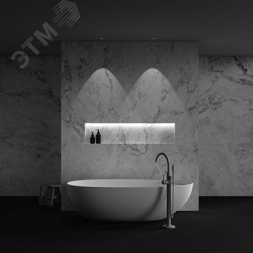 Светильник встраиваемый Dip Белый - фото 6