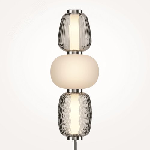 Светильник настольный Pattern LED 28W Хром - фото 6