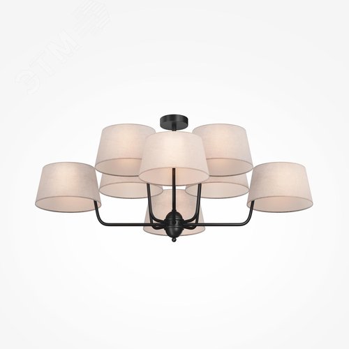 Светильник подвесной Modesto E14х8х40W Черный - фото 4