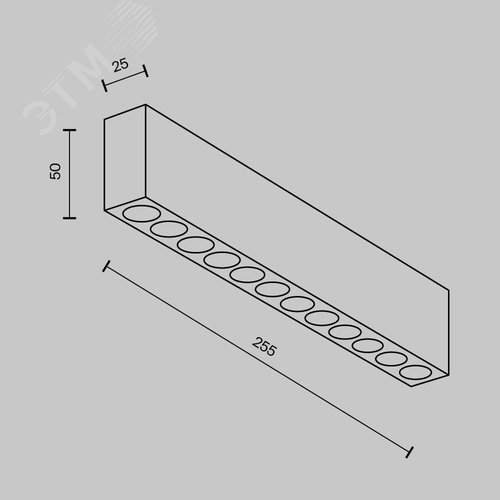 Светильник потолочный Technical C066CL-20W3-6K-W Белый - фото 7