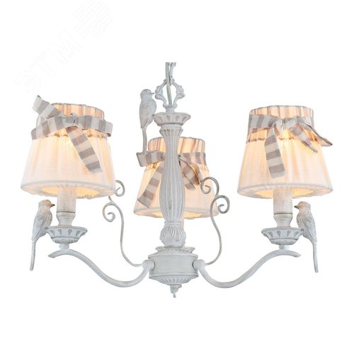 Люстра Bird E14х3х40W Белый - фото 2