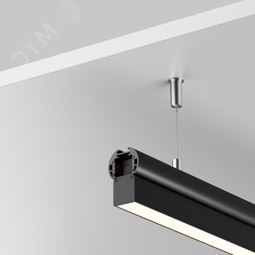 Шинопровод 2м Exility низкопрофильный подвесной круглый - фото 7