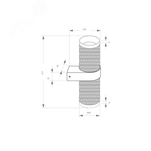 Светильник настенный (бра) Technical C069WL-02MG Матовое Золото - фото 3