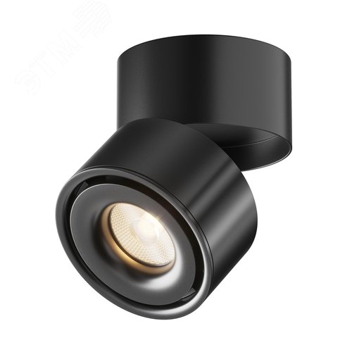 Светильник потолочный Yin LED 15W Черный - фото 1