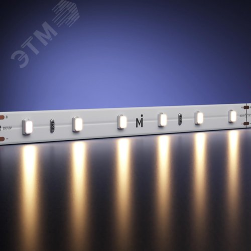 Лента светодиодная 24В 2835 4,8Вт/м 3000К 5м IP 20 - фото 3