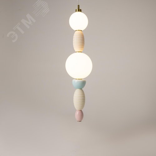 Светильник подвесной Adore LED 24W Латунь - фото 4