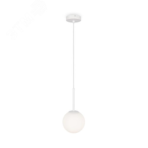 Светильник подвесной Basic form E14х1х40W Белый - фото 4