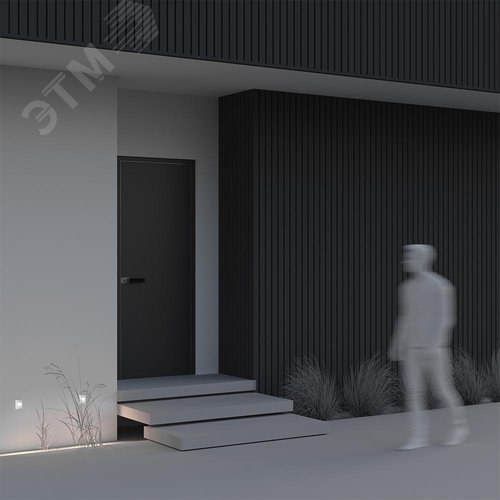 Подсветка для лестниц Outdoor Arca IP 65 LED 3W 3000 K Белый - фото 5