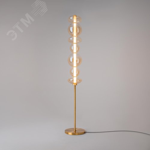 Светильник напольный (торшер) Futuro LED 40W Латунь - фото 4
