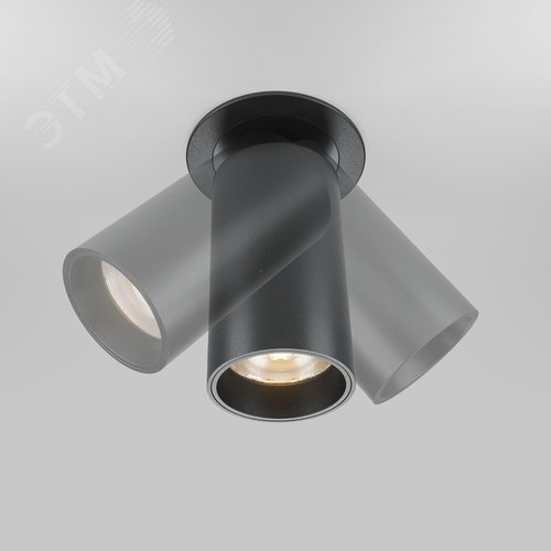 Светильник встраиваемый FOCUS LED DL125-L12-3K-B Черный - фото 8