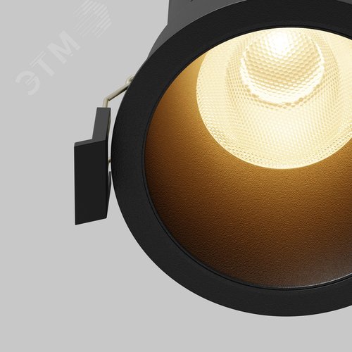 Светильник встраиваемый Dip DL118-15W-2.7K-B Черный - фото 4