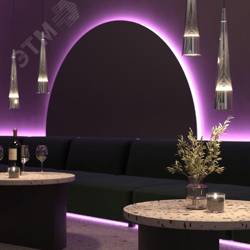 Лента светодиодная 12В 5050 7,2Вт/м RGB 5м IP20 - фото 2