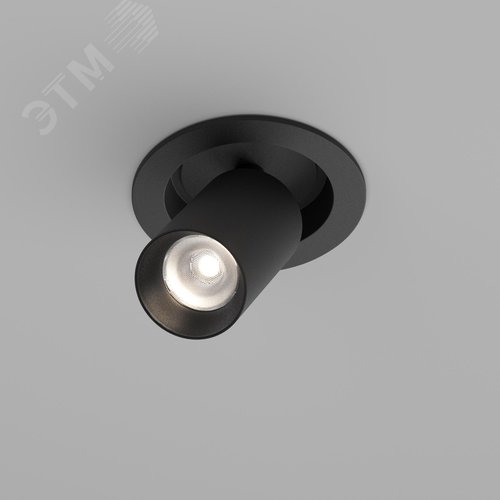 Светильник встраиваемый FOCUS LED C071CL-7W4K-B Черный - фото 3