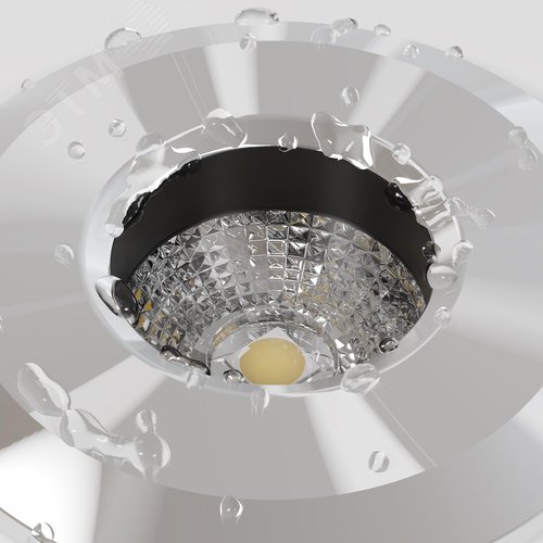 Светильник встраиваемый Outdoor Flash IP 67 LED 1W 3000 K Серебро - фото 4