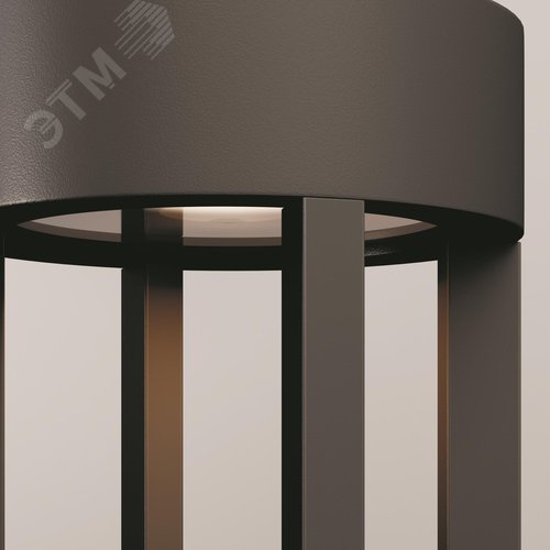 Светильник настенный (бра) Outdoor Vint IP 65 LED 9W 3000 K Графит - фото 5