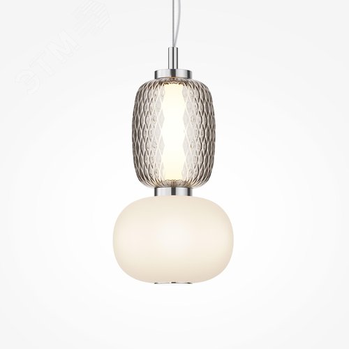 Светильник подвесной Pattern LED 18W Хром - фото 4