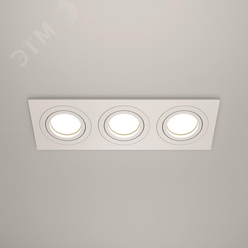 Светильник встраиваемый Atom Белый - фото 4