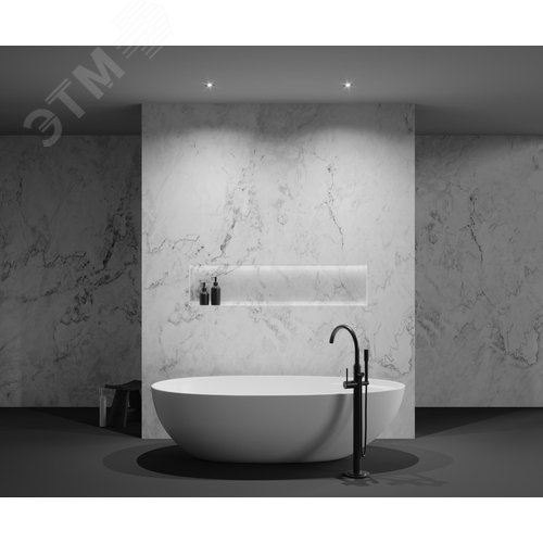 Светильник встраиваемый Flint Черный - фото 5