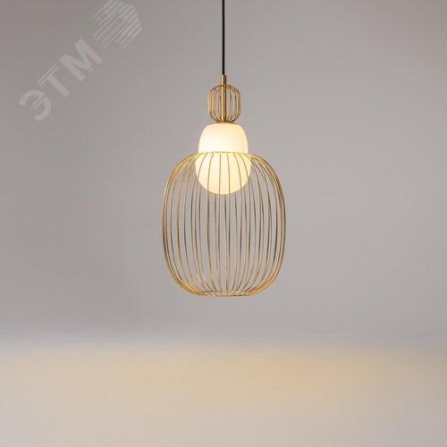 Светильник подвесной Levitation G9х1х40W Латунь - фото 5