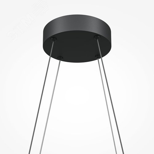 Светильник подвесной Halo LED 40W Черный - фото 6